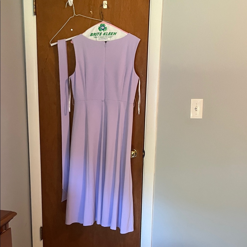 Calvin Klein Light Purple Midi Dress - Picture 3 of 3